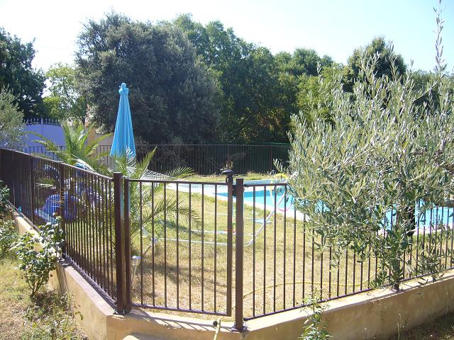 Clôture de piscine à l'épreuve des enfants : Devis sur Techni-Contact -  Barrière de piscine en métal