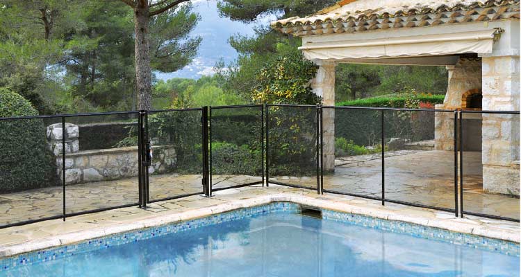 Clôture Piscine Sécurisé GARDIENNE PRESTIGE Module De 5 Mètre